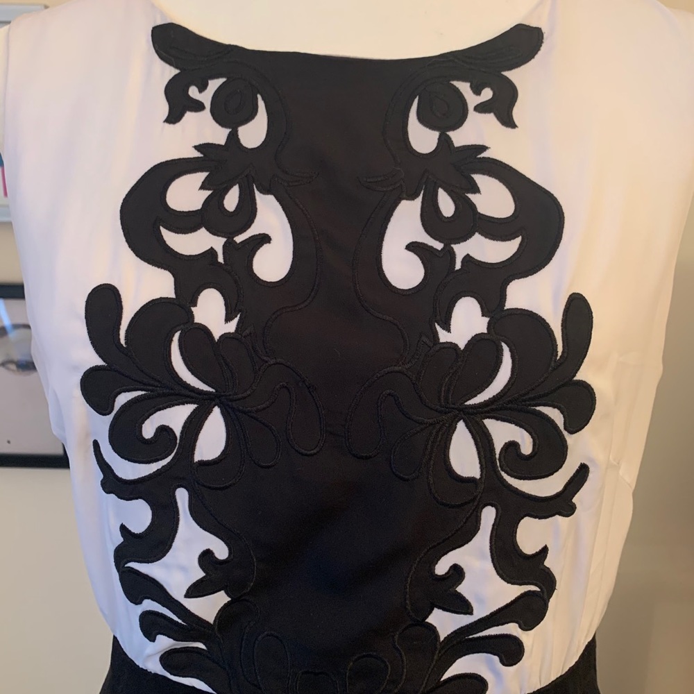 H&M (London) Black & White Dress